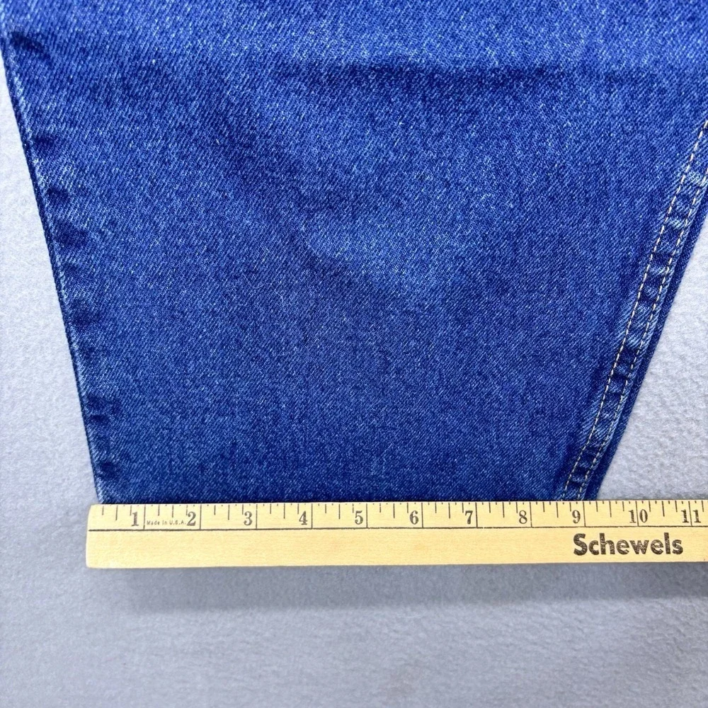 Key Jeans Mens 42x30 Boot Cut Relaxed Fit 5 Pocket Blue Denim Workwear‎ NEW